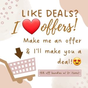 Make me an offer!  I can't say yes if you don't ask! 😍